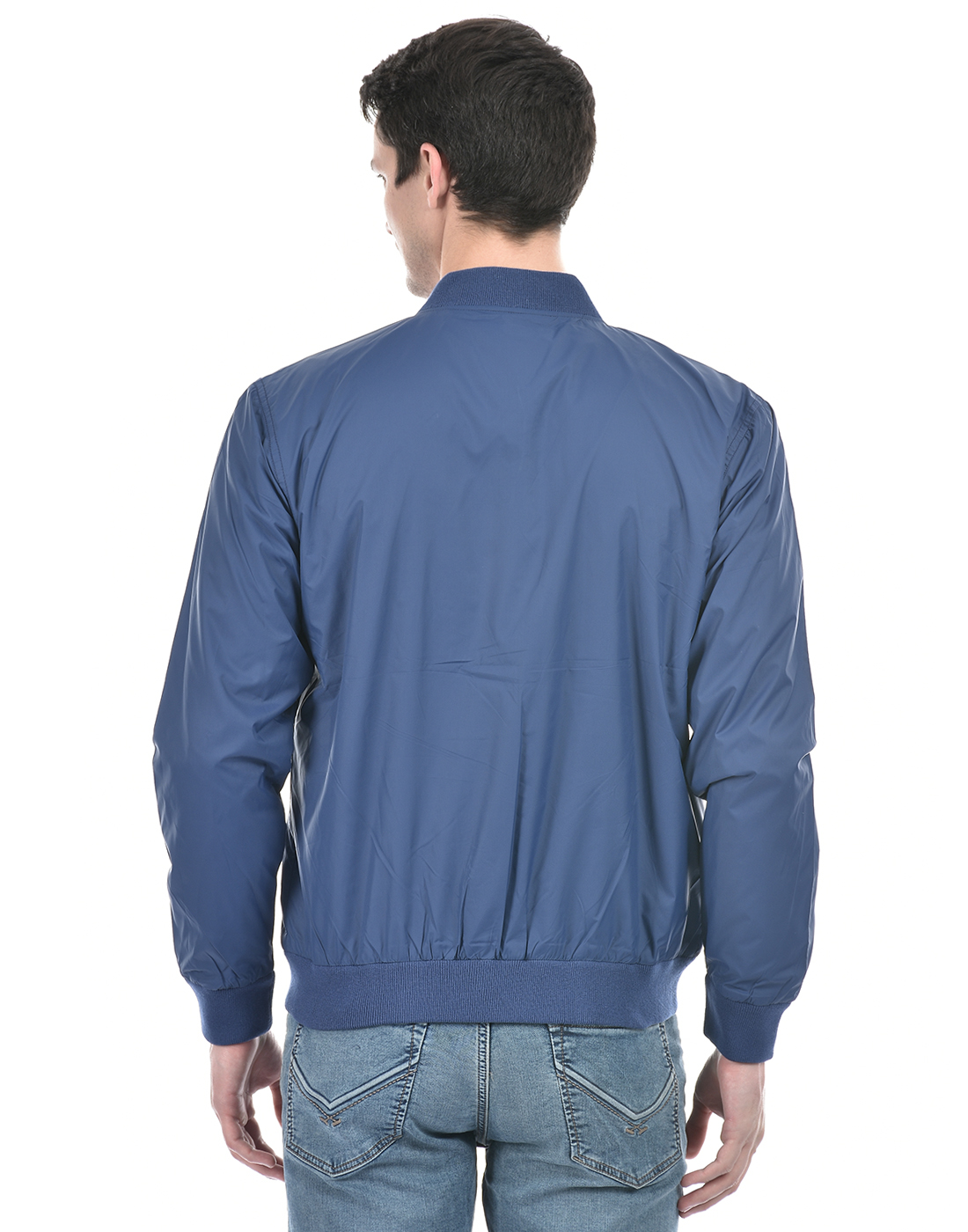 Numero Uno Men Solid Blue Jacket